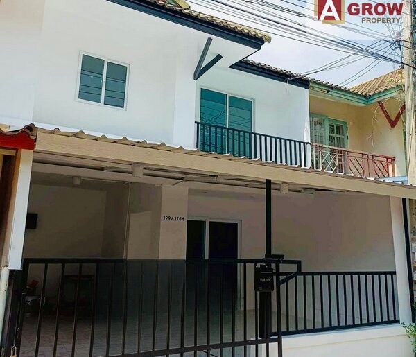 ขาย/ให้เช่าหมู่บ้านพฤกษา 15 ถนนตำหรุ-บางพลี ตกแต่งครบ พร้อมเข้าอ