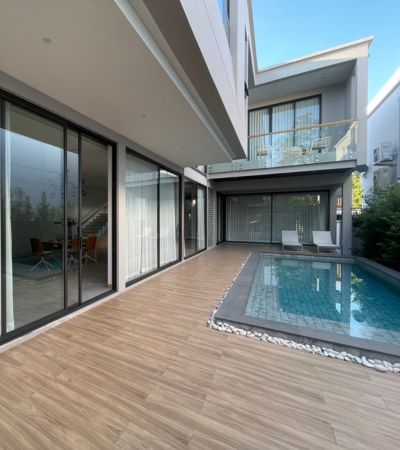 Pool Villa บ้านเดี่ยว พร้อมสระว่ายน้ำส่วนตัว โมเดิร์น เรียบหรู