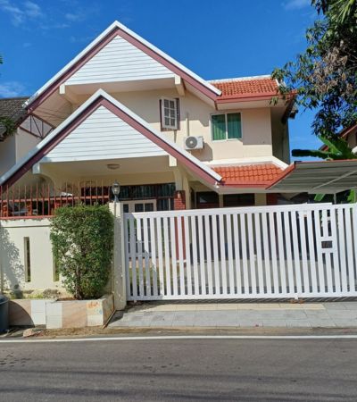 บ้านเดี่ยว 2 ชั้น ต.ป่าแดด ใกล้ รร.วารีเชียงใหม่ 5 นาที ทำเลหายา