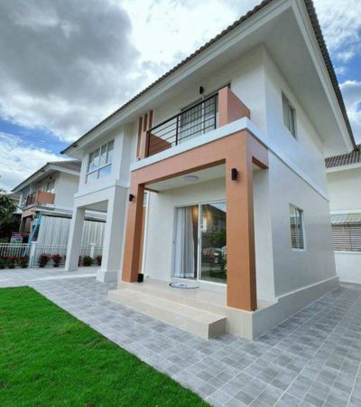 กาญจน์กนกวิลล์ 8 (แม่โจ้) บ้านเดี่ยว 2 ชั้น รีโนเวทใหม่ สวย