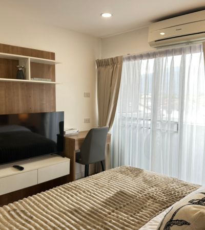 แอร์พอร์ต โฮม คอนโด ห้องรีโนเวทใหม่ ห้องขนาดใหญ่ วิวดอยสุเทพ