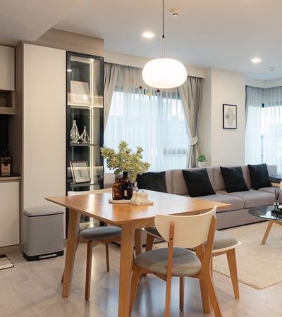 Escent Park Ville ห้องมุมใหญ่มาก รีโนเวทใหม่ยกห้อง สวยตรงปกทุกมุม