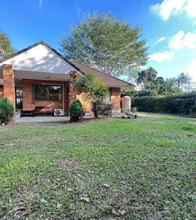 บ้านเดี่ยวในหมู่บ้านวังตาล อนุญาตให้เลี้ยงสัตว์ มีสวนส่วนตัวกว้าง