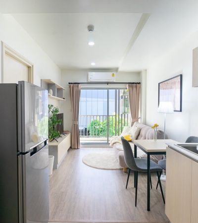 ดี คอนโด ริน ห้องใหญ่ กว้าง แยกห้องสัดส่วนชัดเจน รีโนเวทใหม่เอี่