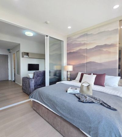 ศุภาลัย มอนเต้ ห้องรีโนเวทใหม่ กั้นห้องสัดส่วน เฟอร์ครบ วิวฝั่งขน