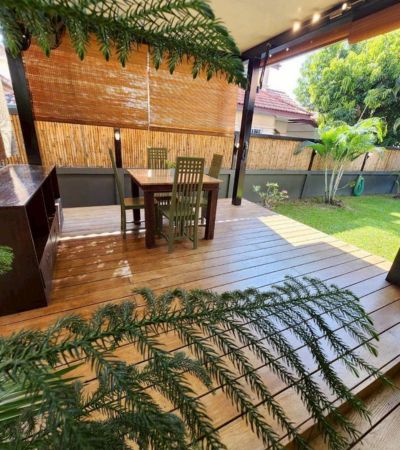 บ้านเชียงใหม่ โซนสันนาเม็ง พร้อมเฟอร์ฯ สวนสวยร่มรื่นรอบบ้าน น้ำไม