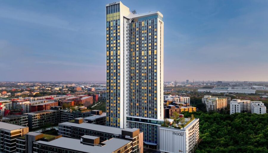 Modiz Avantgarde คอนโด High Rise ใหม่ ใกล้ ม.ธรรมศาสตร์ รังสิต โทร 061-6161426