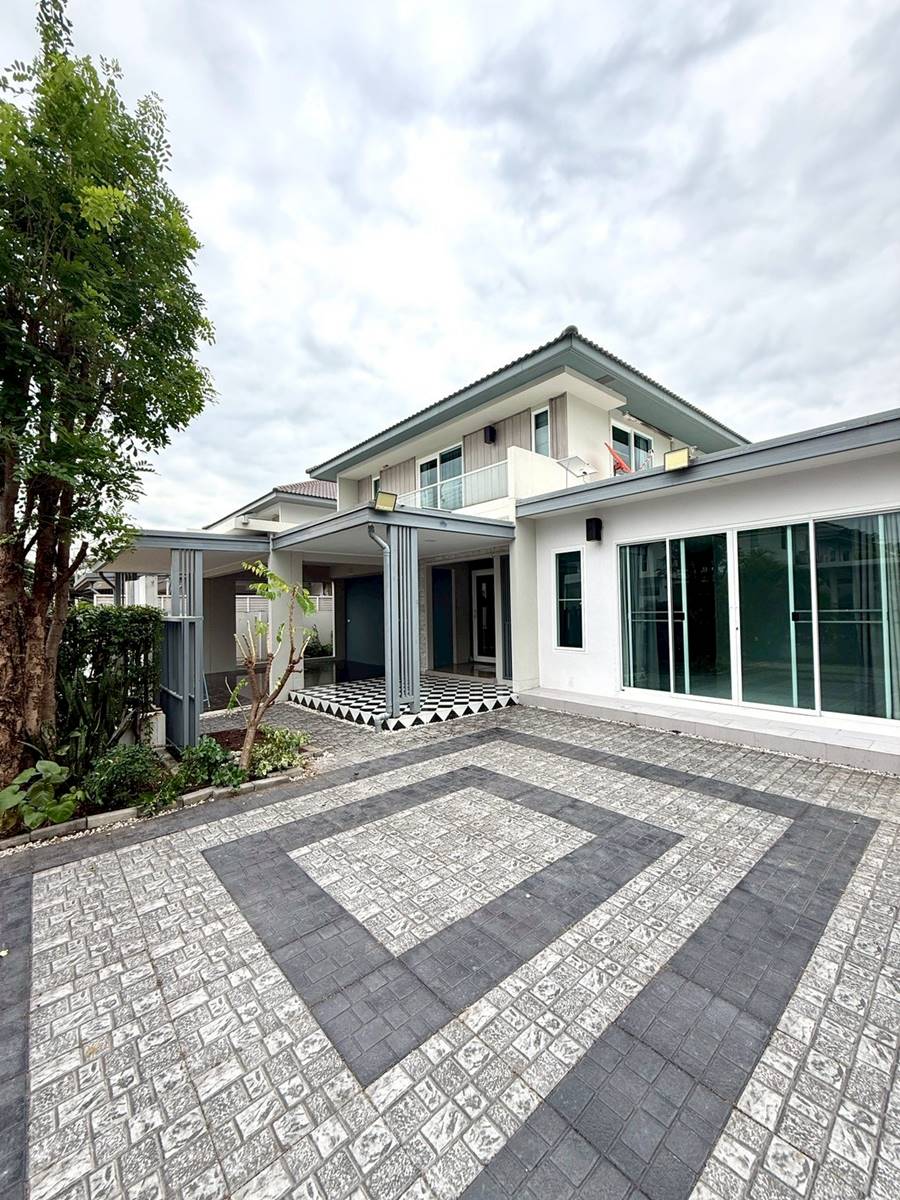 เจ้าของขายเอง บ้านเดี่ยว 2 ชั้น มัณฑนา เพชรเกษม-สาย 4 (หลังมุม) อ.กระทุ่มแบน สมุทรสาคร โทร.084-1416555