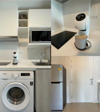 ห้องพร้อมอยู่ฟอร์นิเจอร์ เครื่องใช้ไฟฟ้าครบ คอนโดติดเซ็นทรัลเฟสติ