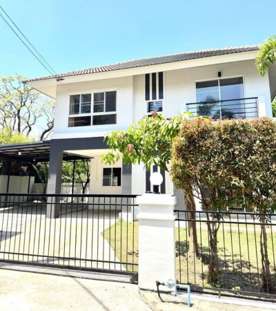 กาจน์กนกวิลล์ 10 (หางดง) บ้านเดี่ยวหลังใหญ่ ใกล้ รร.นานาชาติ