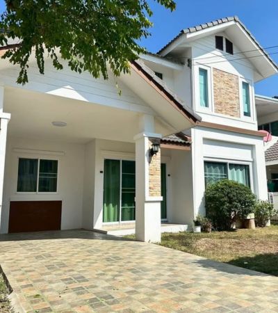 บ้านในโครงการ สวยตรงปก พร้อมเฟอร์นิเจอร์ ใกล้ตลาดอุ๊ยทา แยกหลุยส์