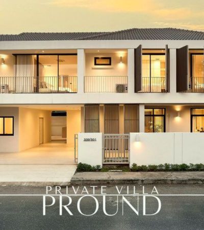 บ้านเดี่ยวสร้างใหม่ เฟอร์นิเจอร์ ตกแต่งครบ ในหมู่บ้านพราวขวัญเวีย
