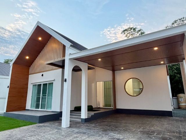 บ้านใหม่ โซนสารภี ท่าวังตาล ติดถนนวงแหวนรอบ 3 พร้อมเฟอร์นิเจอร์คร