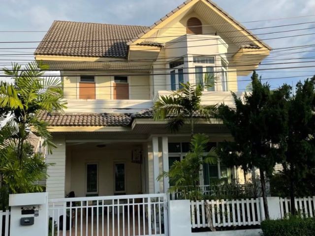 ูบ้านเดี่ยวในโครงการ ปาล์มสปริงส์คันทรีโฮมส์ เฟอร์นิเจอร์ครบ พร้อ