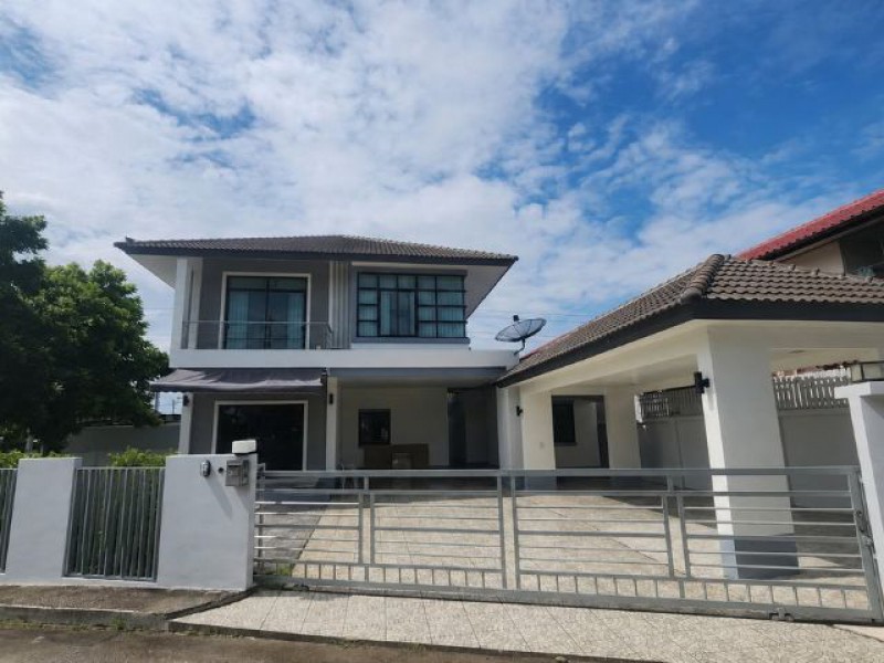 หมู่บ้านรินรดา สันทรายน้อย รีโนเวทใหม่ สวย สะอาด พร้อมเข้าอยู่