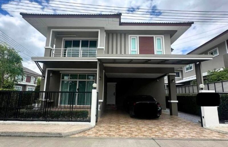 บ้านพร้อมอยู่ ในโครงการเดอะพรีโก้ ฟรี Wi-Fi ใกล้ รร.นานาชาติ 10 น