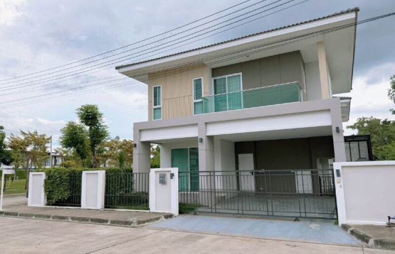 โครงการบีลีฟ-วงแหวนสันกำแพง บ้านเดี่ยวแปลงมุม ติดสวนสาธารณะ