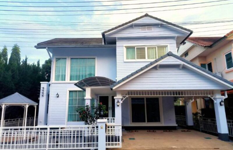 บ้านเดี่ยว ในหมู่บ้านภานน ใกล้รวมโชค ห้างเซ็นทรัลเฟส เฟอร์นิเจอร์
