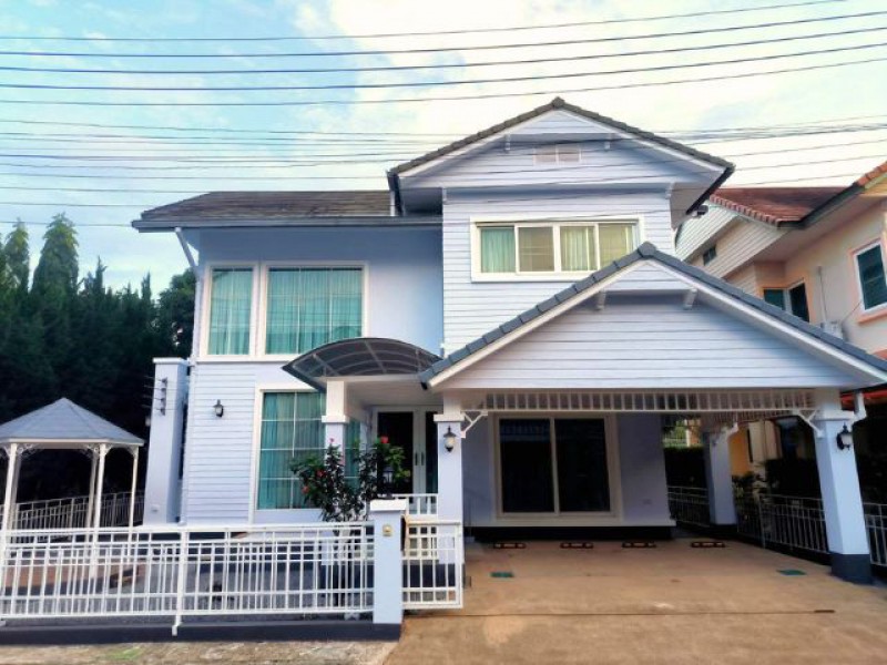 บ้านเดี่ยว ในหมู่บ้านภานน ใกล้รวมโชค ห้างเซ็นทรัลเฟส เฟอร์นิเจอร์