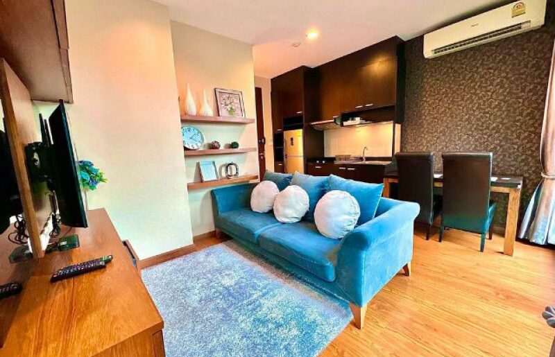 Himma Garden Condo (2 ห้องนอน) โซนช้างเผือก ห้องหัวมุม วิวสวยร่มร