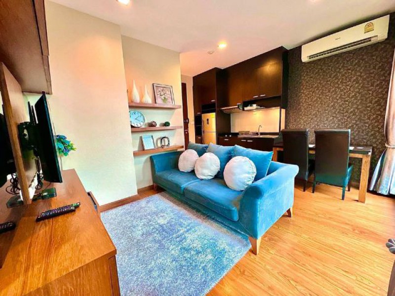 Himma Garden Condo (2 ห้องนอน) โซนช้างเผือก ห้องหัวมุม วิวสวยร่มร
