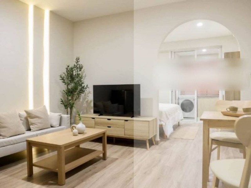 ศรีอนันต์คอนโด ห้องรีโนเวทใหม่ สไตล์มินิมอล พร้อมอยู่ ใกล้ห้างเซ็