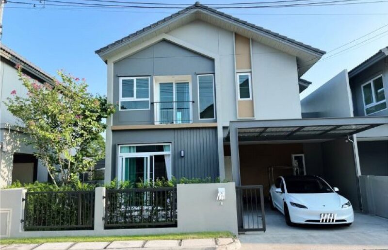 บ้านในโครงการอณาสิริ พายัพ บรรยากาศเงียบสงบ ใกล้สถานกงสหรัฐฯ
