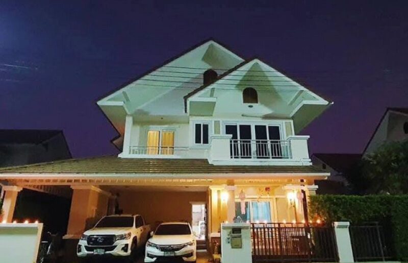 หมู่บ้านดิ เอสตีม บ้านเดี่ยวพื้นที่กว้าง เลี้ยงน้องหมา,แมว ตัวเล