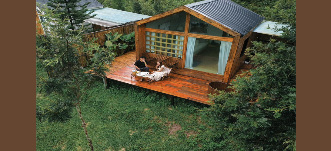 รีสอร์ท ให้เช่า บ้านไม้สนอ่างไม้โอ๊ค Close-to-tourist-attractions-SapanVillage Resort-in-Span-Nan,Kidfriendly ที่พักสำหรับครอบครัว,สัตว์เลี้ยงเข้าได้ BoKluea-Nan-Resort-by-thestream